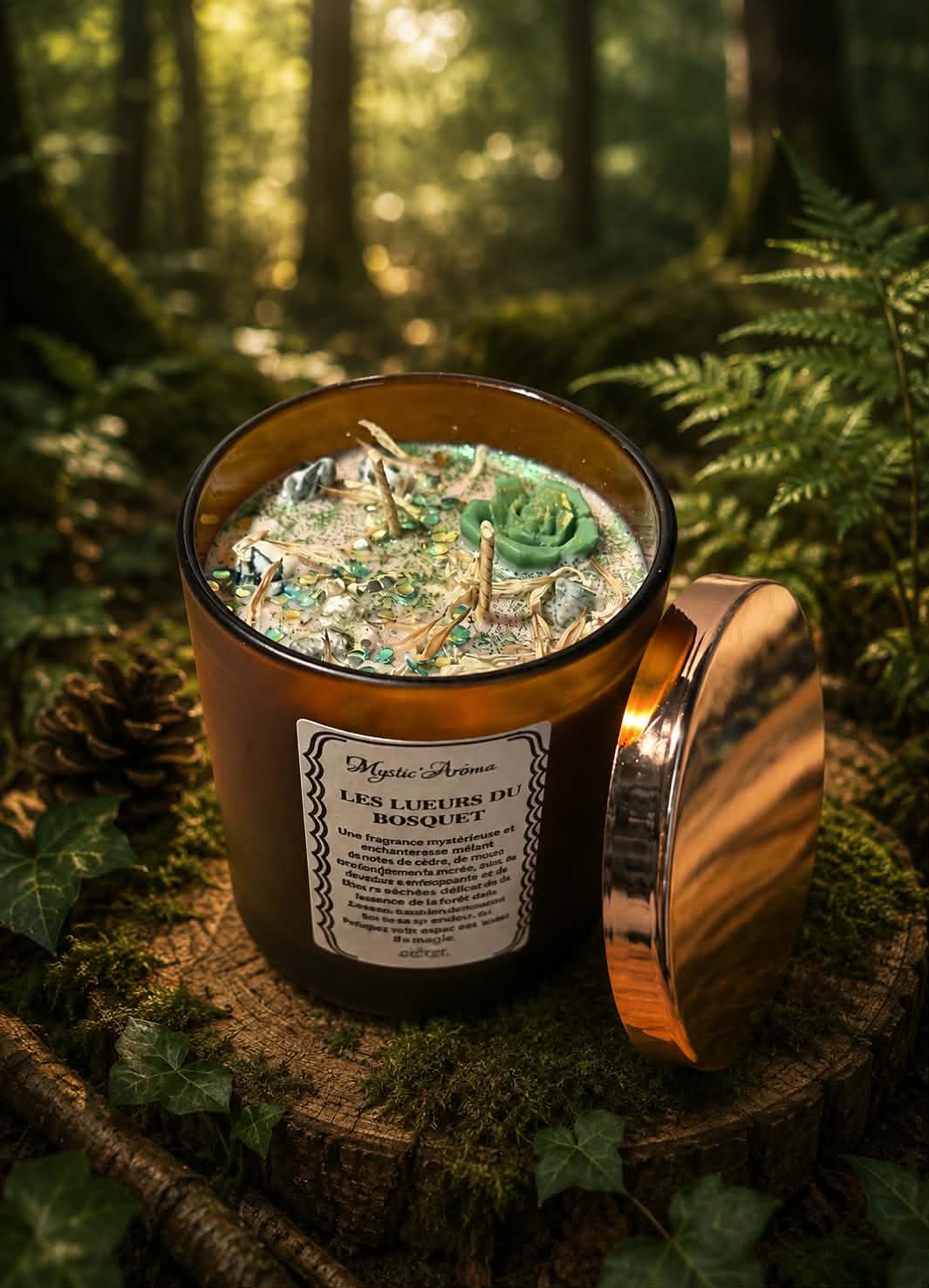 Bougie parfumé LUEURS DU BOSQUET 300ml