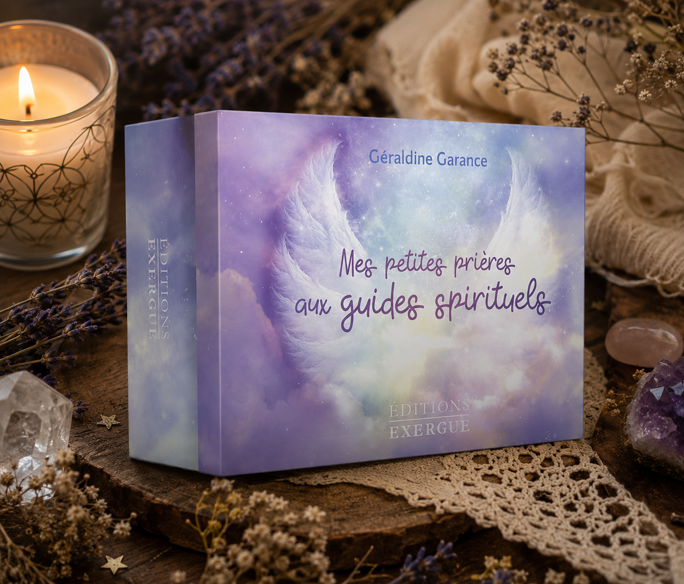 Petit oracle Mes petits prières aux guides spirituels.