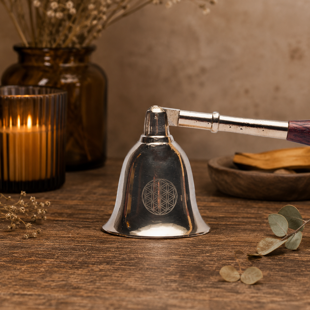 Eteignoir à bougie Fleur de Vie Sacrée