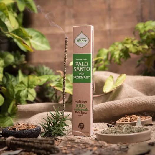 Encens artisanal PALO SANTO ROMARIN Sagrada Madre