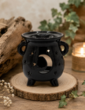 Brûleur à fondants parfumés & huiles essentielles CHAUDRON NOIR