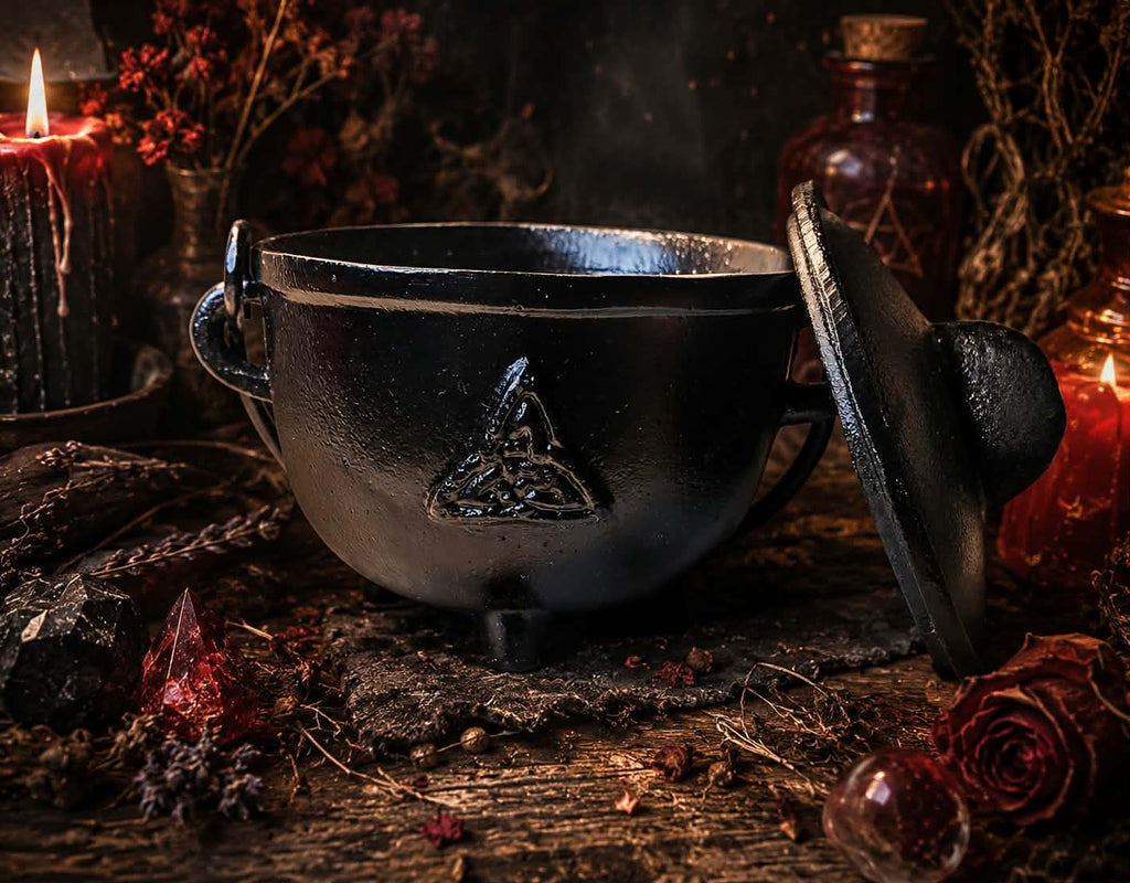 Chaudron en fonte Grand modèle TRIQUETRA