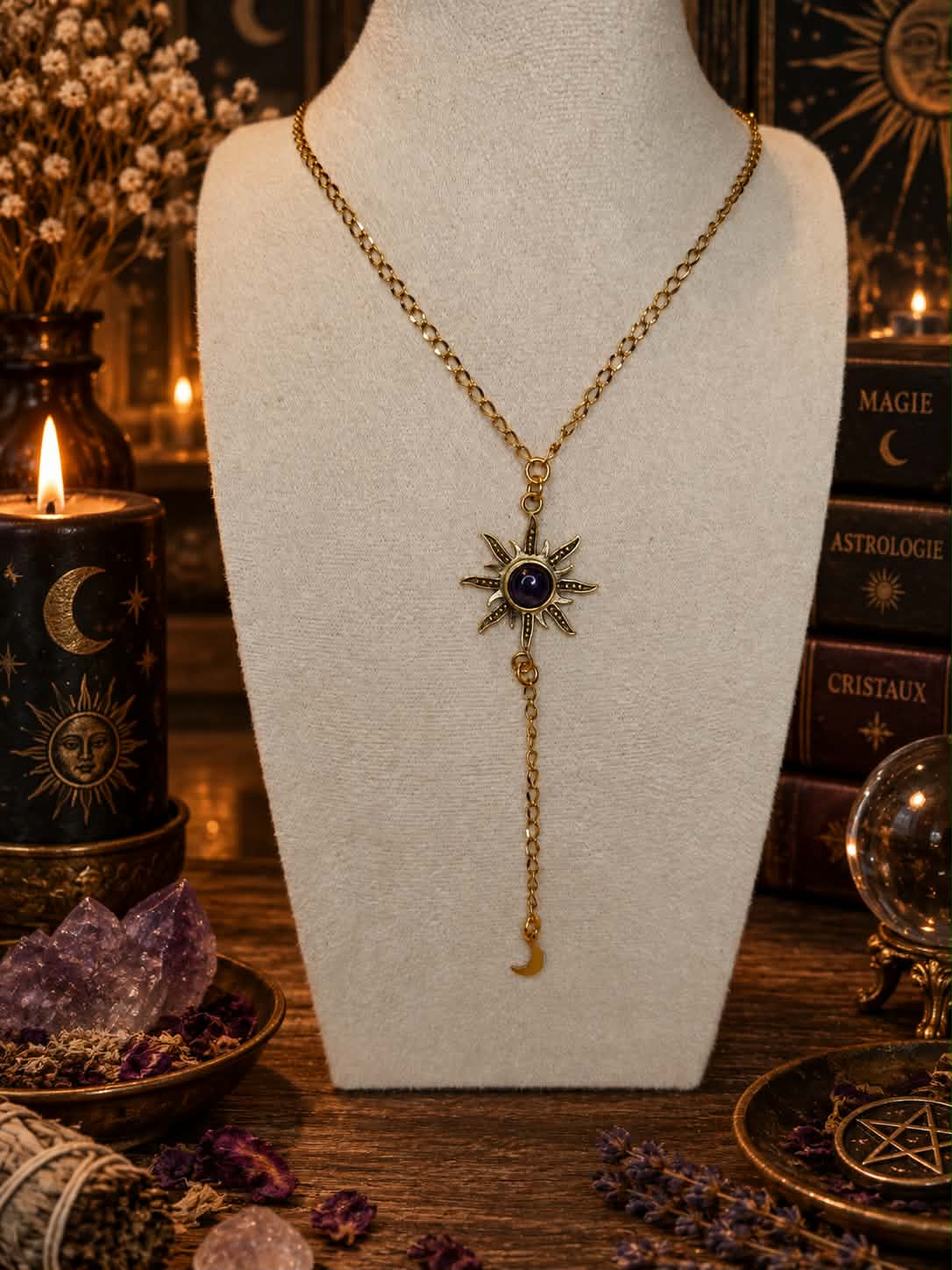 Collier en Améthyste