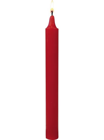Bougie chandelle Rouge - Passion, Force & Vitalité