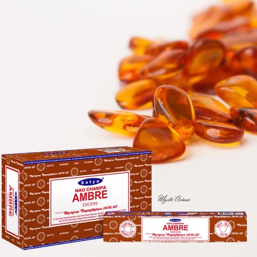Encens SATYA AMBRE – Chaleur et Harmonie