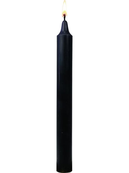 Bougie chandelle Noire - Protection, Ancrage & Dissipation des Énergies Négatives