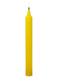 Bougie chandelle Jaune - Joie, Clarté & Confiance en Soi