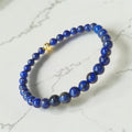 Bracelet femme en Lapis-Lazuli 6mm