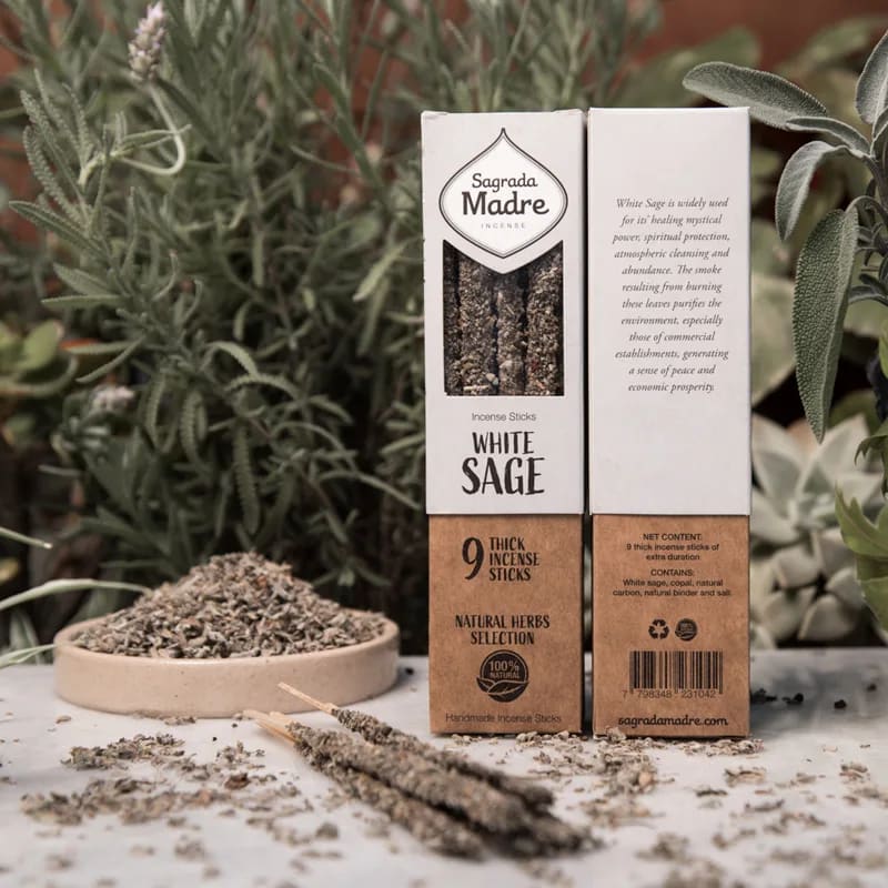 Encens artisanal SAUGE BLANCHE Sagrada Madre