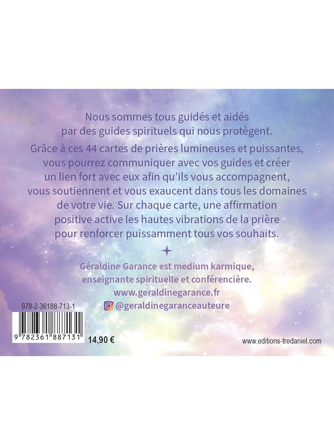 Petit oracle Mes petits prières aux guides spirituels.
