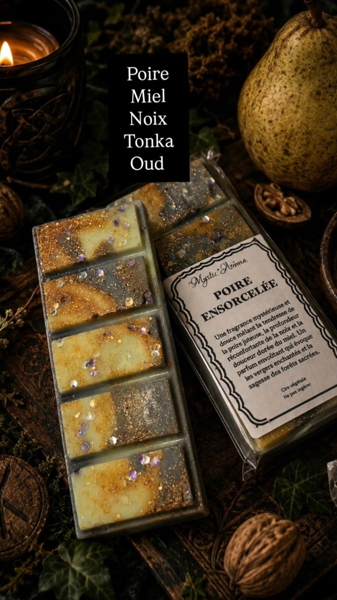 Fondants parfumés POIRE ENSORCELLEE