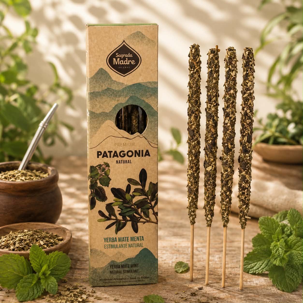 Encens YERBA MATE & MENTHE Sagrada Madre