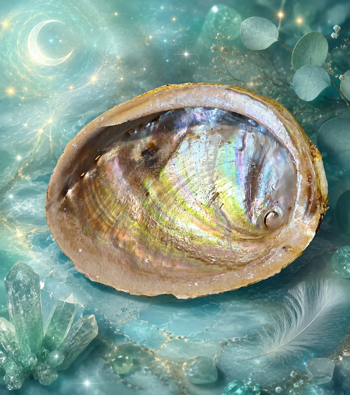 Coquille d'Ormeau (Abalone) grande taille