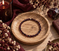 Bracelet femme 4mm en Grenat