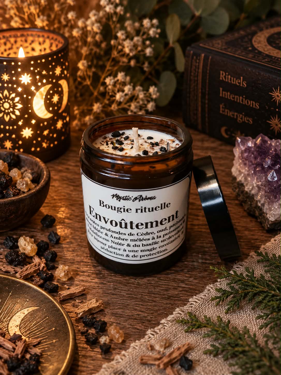 Bougie rituelle ENVOÛTEMENT