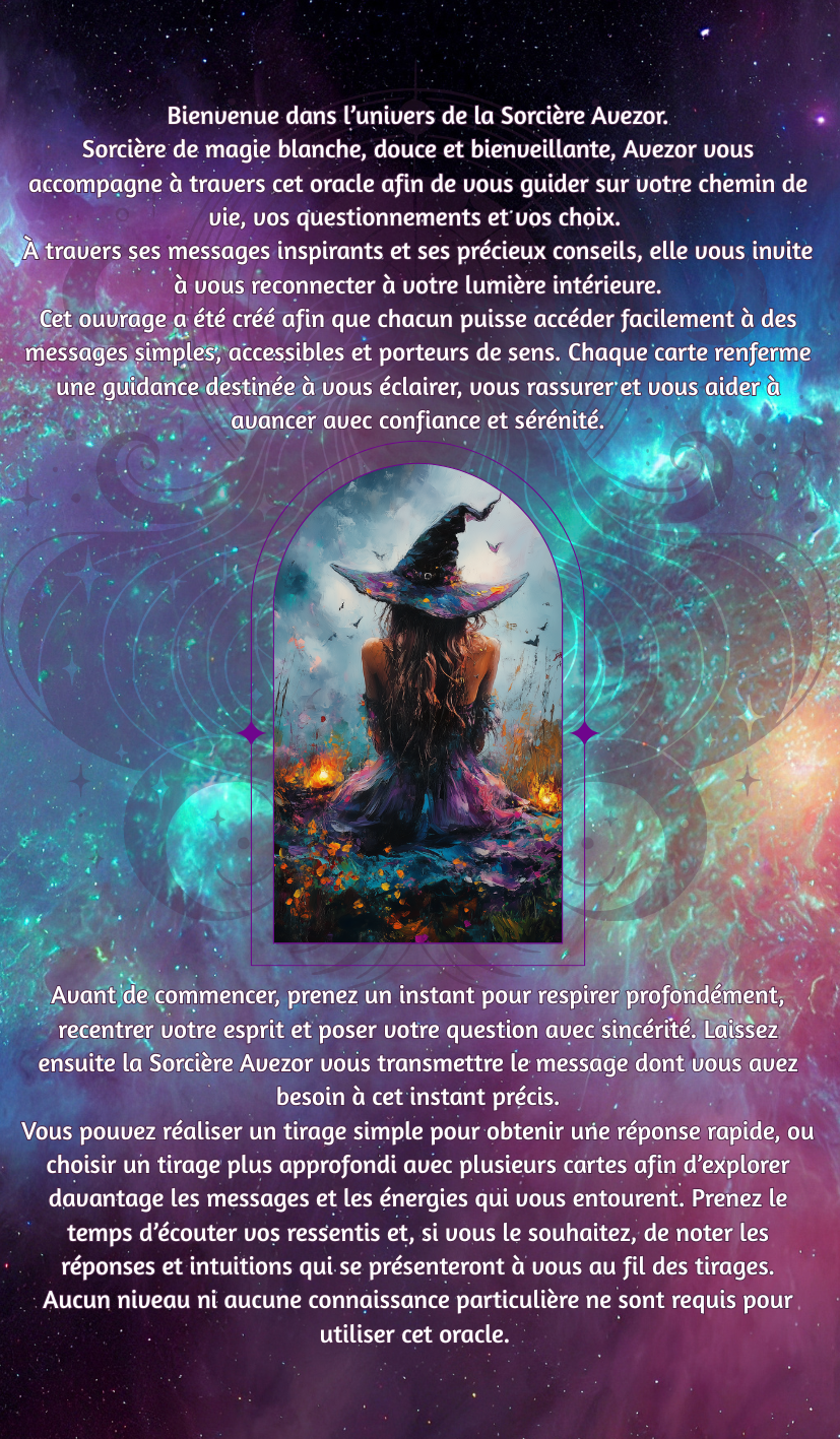 Livre oracle d'AVEZOR