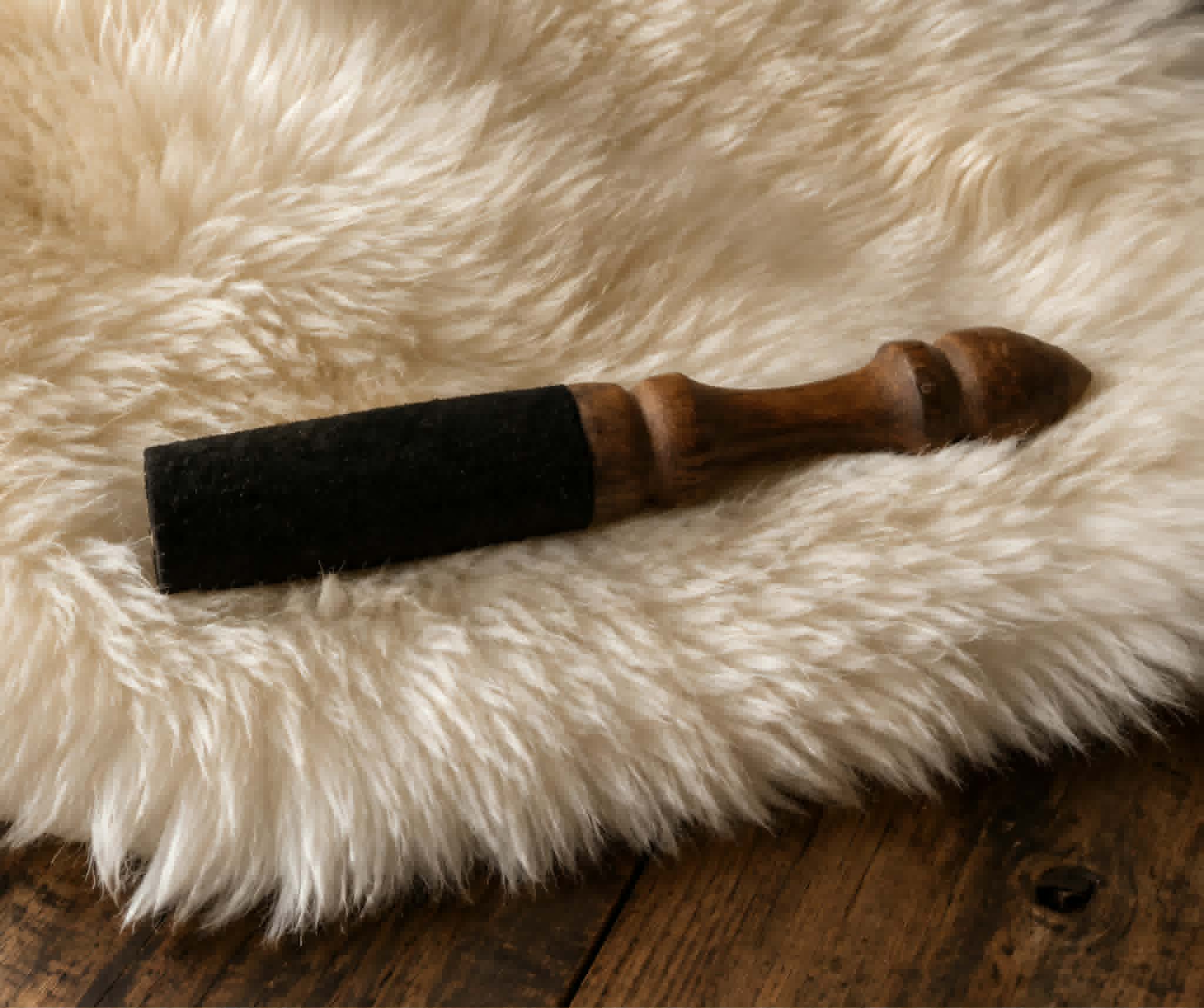 Maillet pour bol chantant.