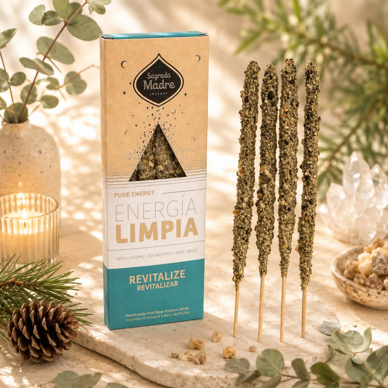 Encens artisanal REVITALIZE Sagrada Madre