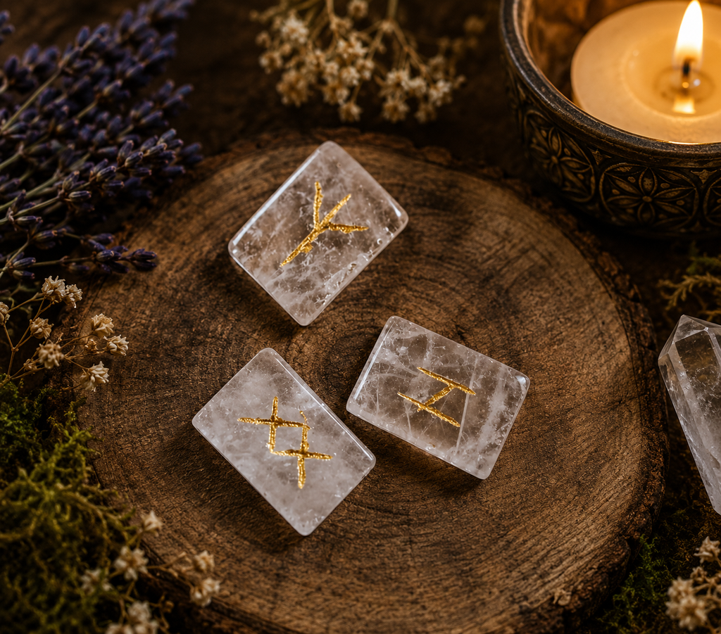 Runes en Cristal de Roche