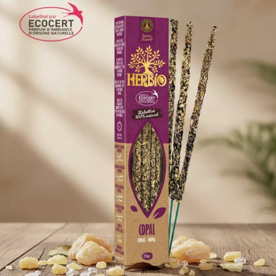 Encens artisanal HERBIO au COPAL