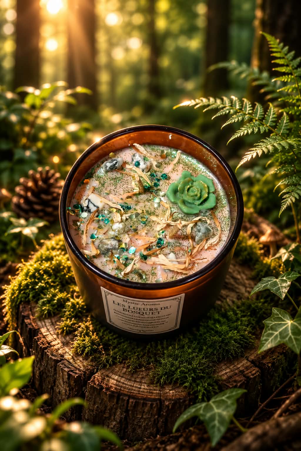 Bougie parfumé LUEURS DU BOSQUET 300ml