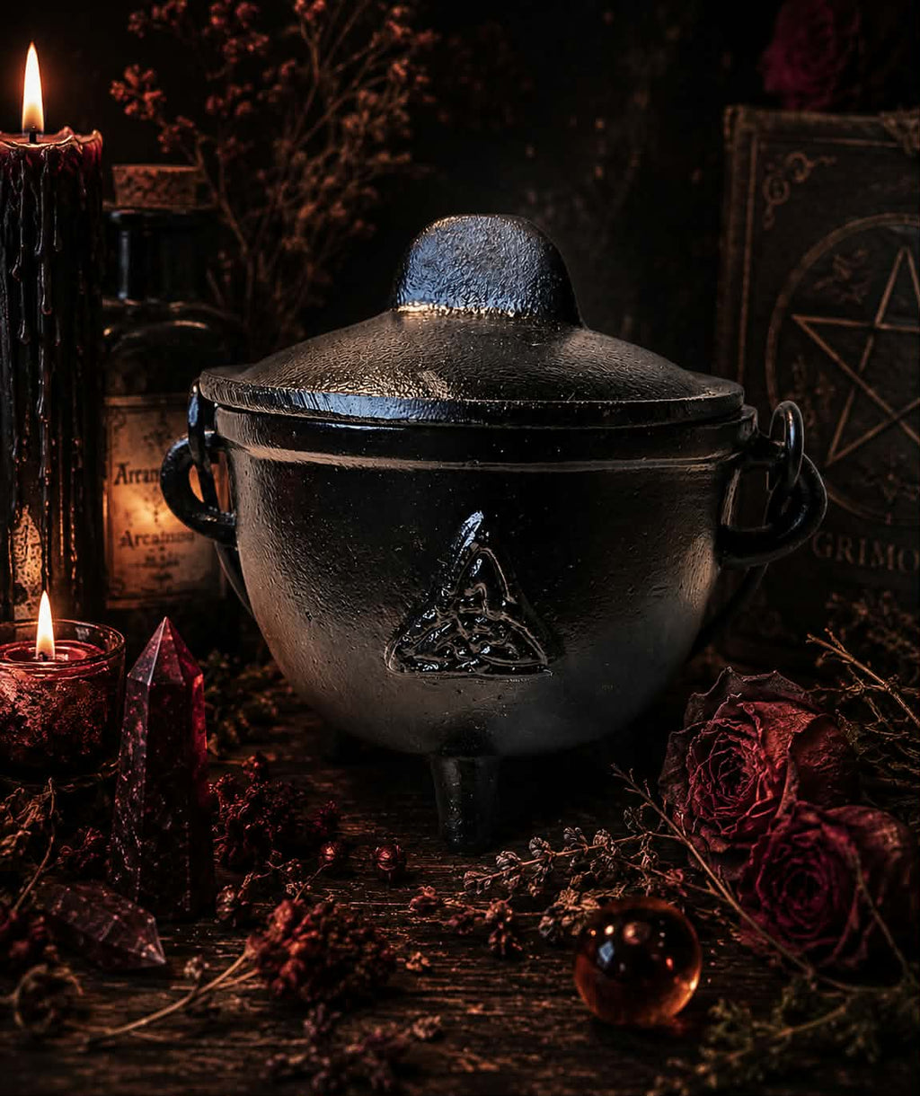 Chaudron en fonte Grand modèle TRIQUETRA