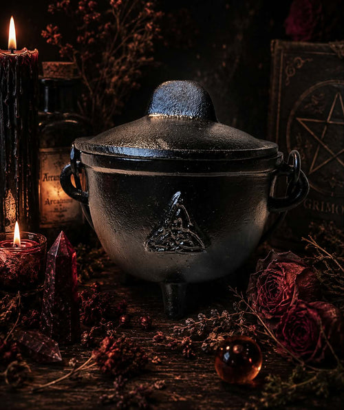 Chaudron en fonte Grand modèle TRIQUETRA